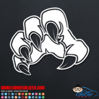 Claw Decal Sticker