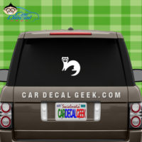 Ferret Car Window Decal Sticker