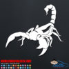 Fierce Scorpion Decal Sticker
