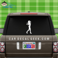 Hot Girl Car Window Decal Sticker