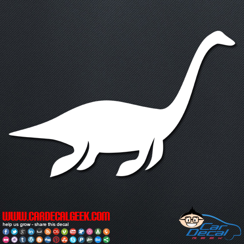 Plesiosaur Loch Ness Monster Decal Sticker