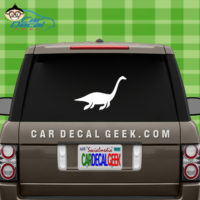 Plesiosaur Loch Ness Monster Car Window Decal Sticker