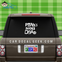 Puks Not Dead Car Window Decal Sticker