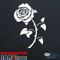 Rose Decal Sticker