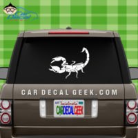 Scorpion Car Window ADecal