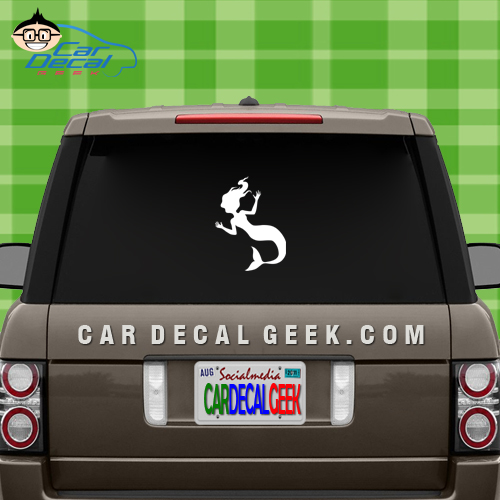 Beautiful Mermaid Car Window Decal Sticker
