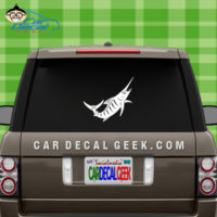 Swordfish Car Window Decal Sticker