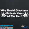 Why Should Glaucoma Patients Have All The Fun Decal