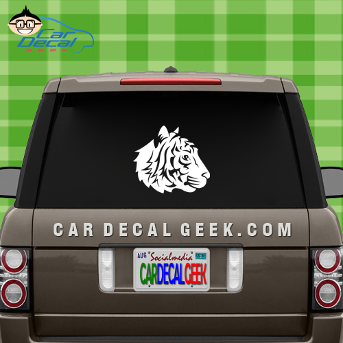 Tiger Face Decal Sticker