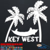 Key West Tropical Hammock Decal Sticker