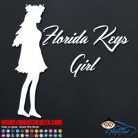 Florida Keys Girl Decal