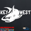 Key West Shark Decal Sticker