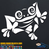 Cool Tree Frog Decal Sticker