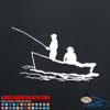 Fishing in a Boat Decal