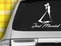 Just Married / Marriage Decals