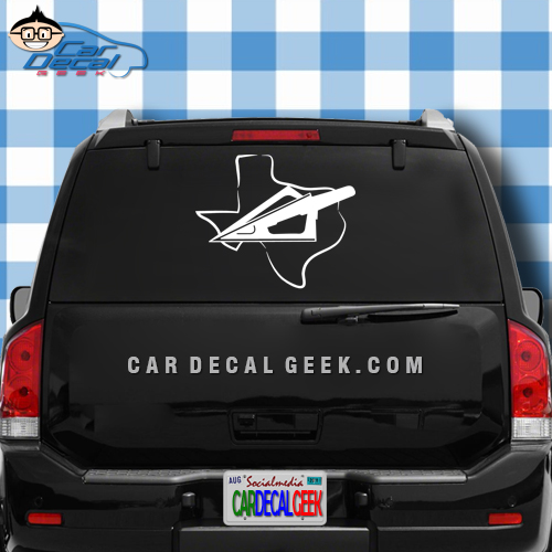 Texas Bowhunting Car Truck Decal Sticker