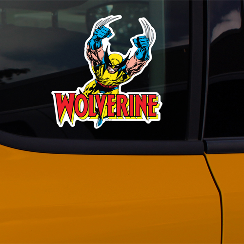 Marvel Wolverine Car Window Decal Sticker