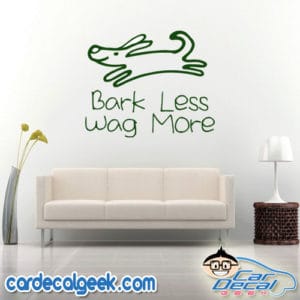 Love That Dog Magnet Me Up Wag More Bark Less Oval Magnet Decal