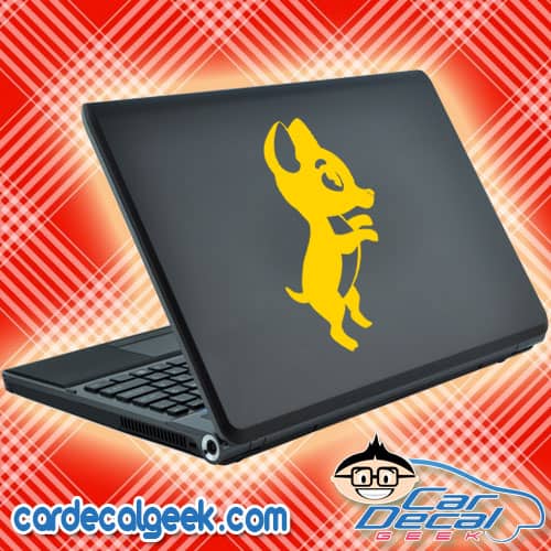 Standing Chihuahua Laptop Decal Sticker