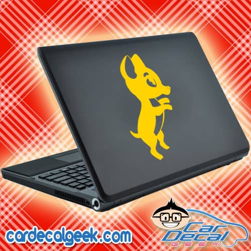 Standing Chihuahua Laptop Decal Sticker Standing Chihuahua Laptop Decal Sticker