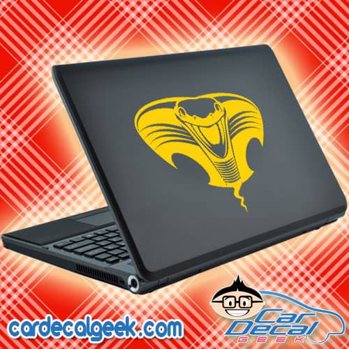Cobra Snake Head Laptop Decal Sticker