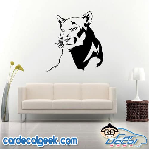 Cougar Mountain Lion Panther Wall Decal Sticker