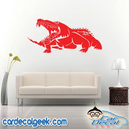 Crocodile Alligator Wall Decal Sticker Crocodile Alligator Wall Decal Sticker