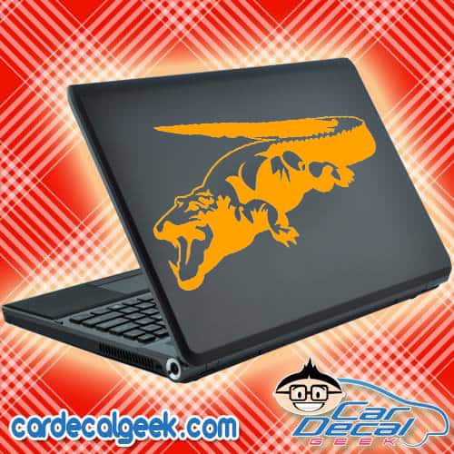 Awesome Gator Laptop Decal Sticker