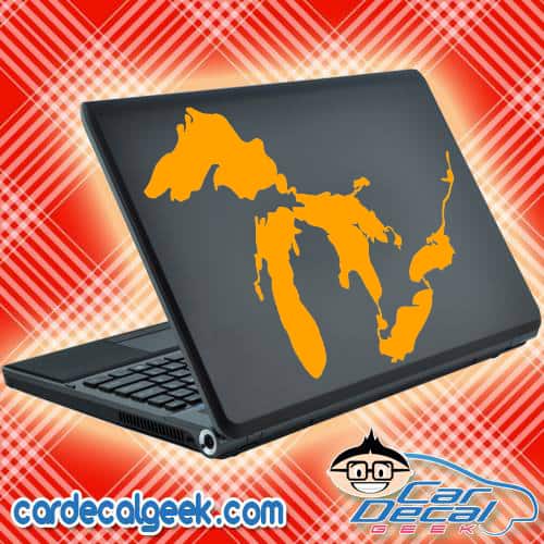 Great Lakes Laptop Decal Sticker