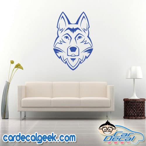 Tribal Husky Dog Wall Decal Sticker Tribal Husky Dog Wall Decal Sticker