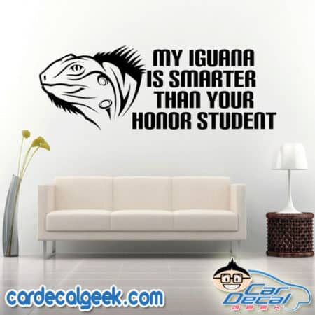 INDIGOS UG Adesivo Per Auto JDM 'My Cat Is Smarter' | Decalcomania Rosa 127x88 Mm In Pellicola Tedesca