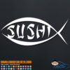 Sushi Fish Decal Sticker