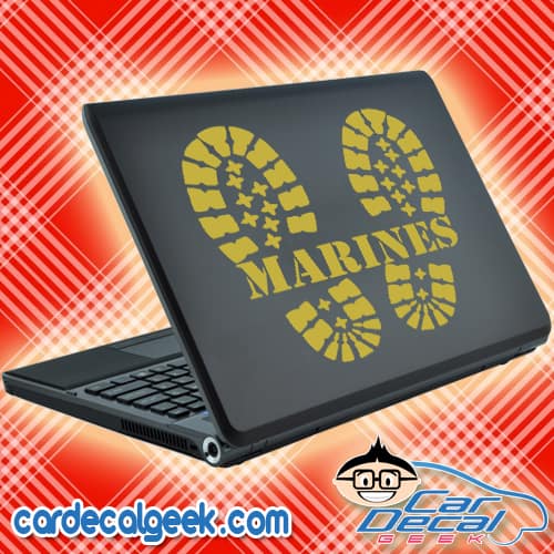 Marines Combat Boots Laptop Decal Sticker Marines Combat Boots Laptop Decal Sticker