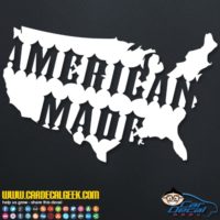 American Made United States Decal Sticker