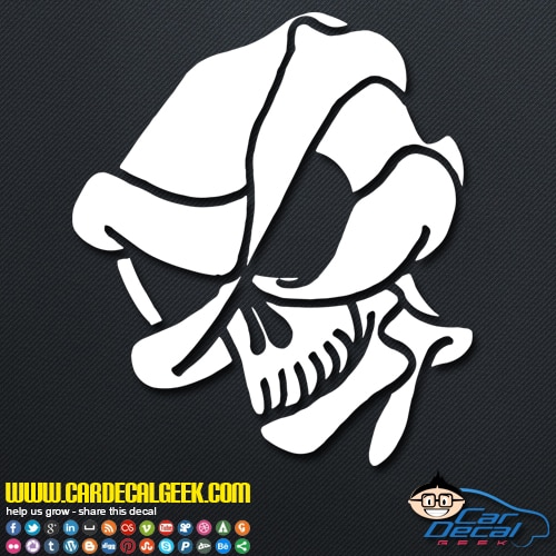 Alien Skull Decal Sticker Alien Skull Decal Sticker