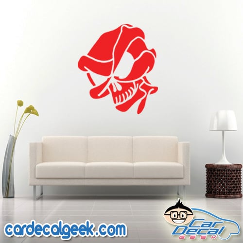 Alien Skull Wall Decal Sticker Alien Skull Wall Decal Sticker