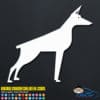 Doberman Dog Decal Sticker
