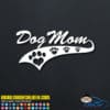 Dog Mom Athletic Decal Sticker