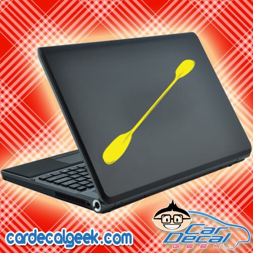 Kayak Paddle Laptop MacBook Decal Sticker