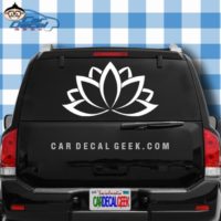 Lotus Flower Car Window Decal Sticker