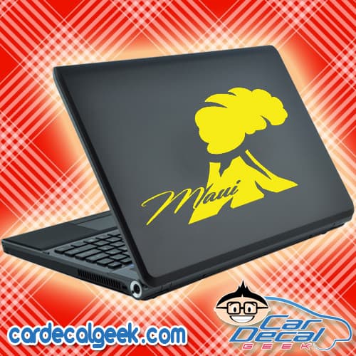 Maui Volcano Laptop MacBook Decal Sticker