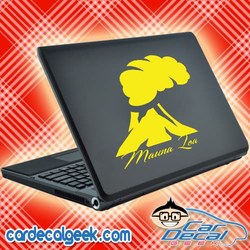 Mauna Loa Volcano Laptop MacBook Decal Sticker