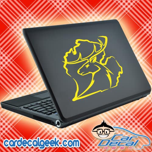 Michigan Deer Laptop MacBook Decal Sticker
