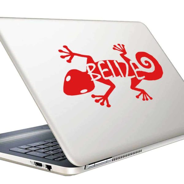 Belize Lizard Vinyl Laptop Macbook Decal Sticker