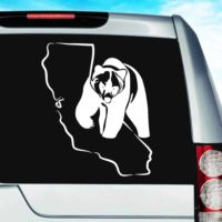 California Bear Vinyl Car Window Decal Sticker