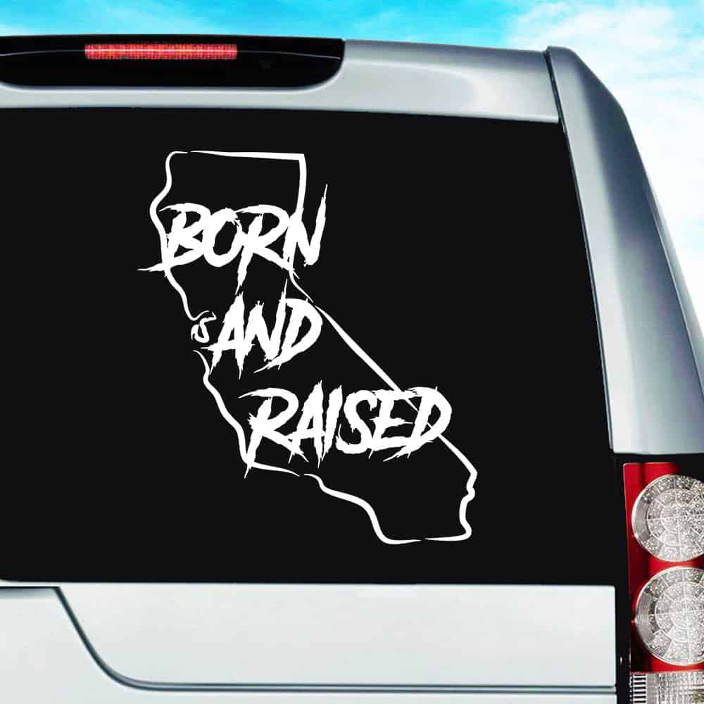 California State Love Vinyl car Window decal truck laptop graphic sticker