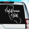 California Girl Vinyl Car Window Decal Sticker