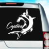 Captiva Island Hammerhead Shark Vinyl Car Window Decal Sticker
