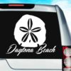 Daytona Beach Sand Dollar Vinyl Car Window Decal Sticker