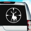 Deer Hunting Scope Vinyl Car Window Decal Sticker